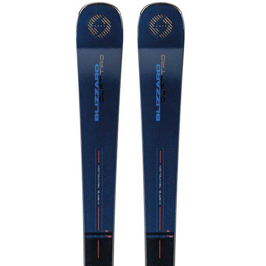 Blizzard Quattro S 76+tpx 12 Demo Alpine Skis Blue 174