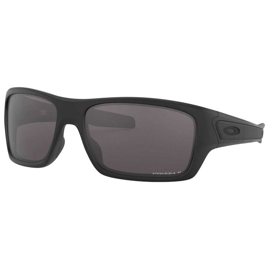 Oakley Turbine Polarized Prizm Gray Sunglasses Black Prizm Grey Polarized/CAT3