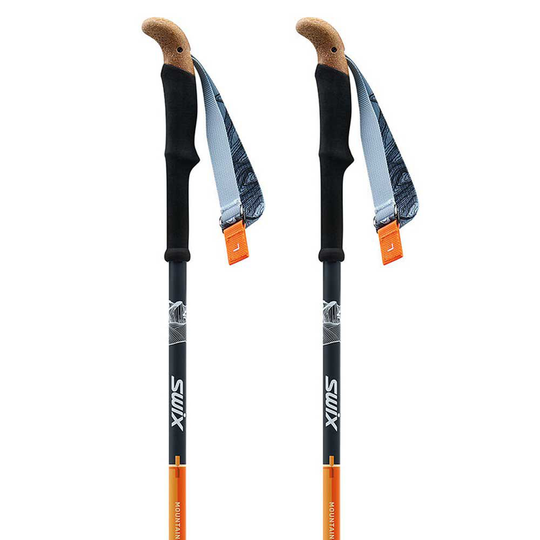 Swix Mountain Explorer Poles Multicolor 110-160 cm