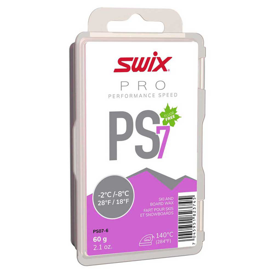 Swix Ps7 -2ºc/-8ºc 60 G Board Wax White,Pink