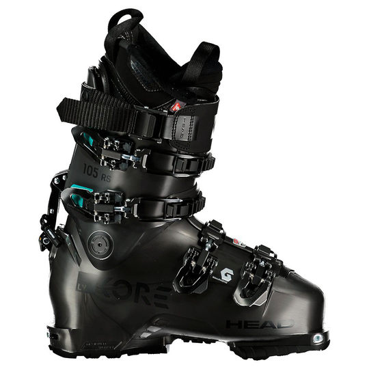 Head Kore Rs 105 Woman Alpine Ski Boots Black 23.5