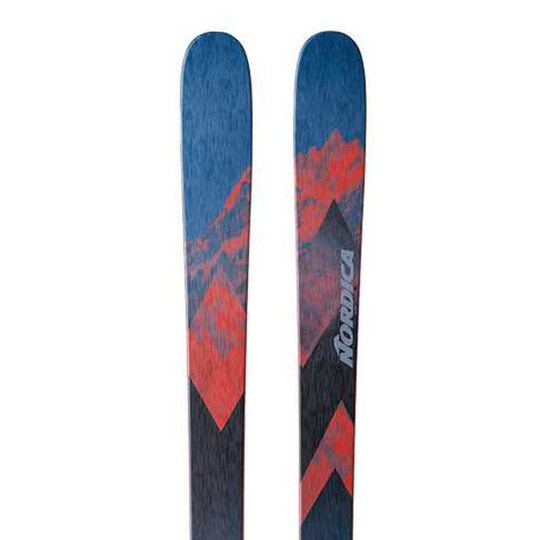 Nordica Enforcer 100 Flat Alpine Skis Blue 172