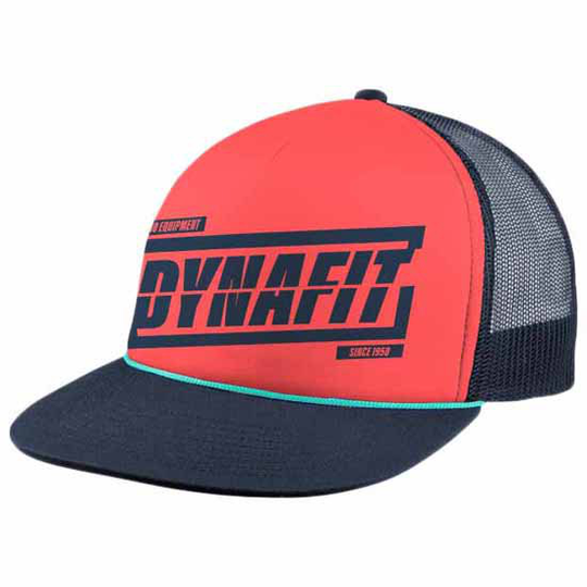 Dynafit Graphic Trucker Cap Red Woman