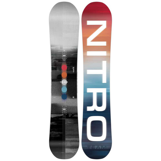 Nitro Team Rental Wide Snowboard Wide Multicolor 162