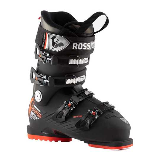 Rossignol Hi-speed Pro 70 Mv Kids Alpine Ski Boots Black 24.5