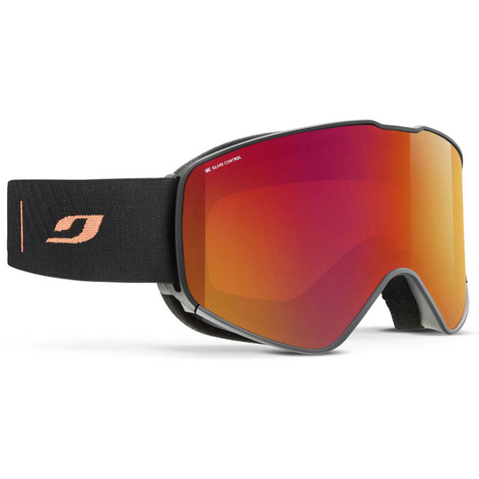 Julbo Alpha Ski Goggles Black Red Glare Control