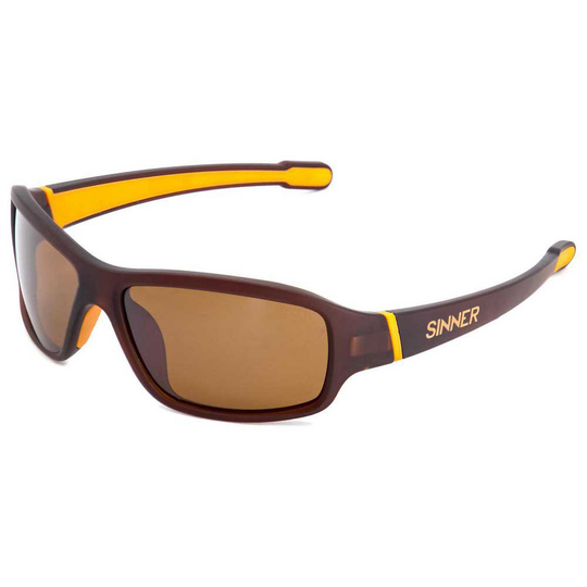 Sinner Ros X Mirror Polarized Sunglasses Brown Brown Mirror Polarized/CAT3