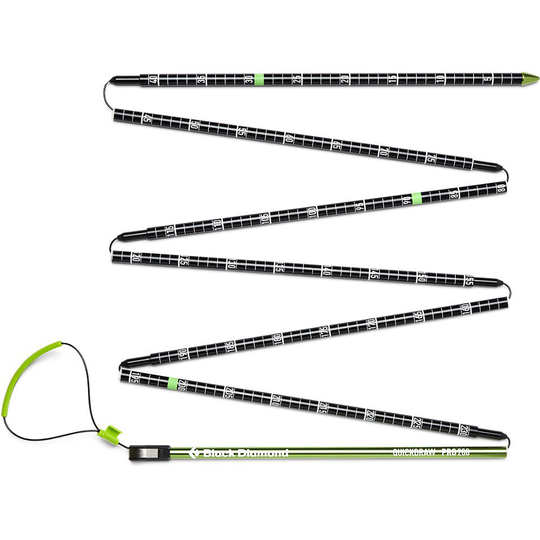 Black Diamond Quickdraw Pro 280 Probe Green,Black