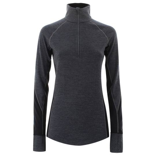 Icebreaker 260 Zone Merino Long Sleeve T-shirt Blue M Woman
