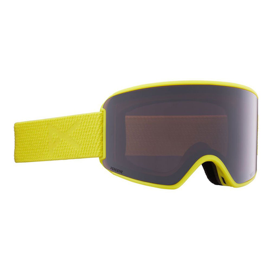 Anon Wm3+spare Lens Ski Goggles Woman Yellow Perceive Sunny Onyx/CAT4+Perceive Variable Violet/CAT2