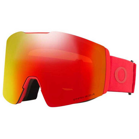 Oakley Fall Line L Prizm Snow Ski Goggles Red Prizm Snow Torch/CAT3