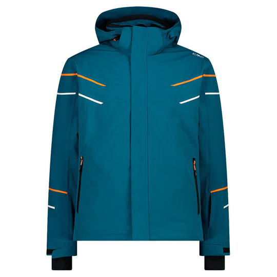 Cmp Zip Hood 32w0547 Jacket Blue L Man
