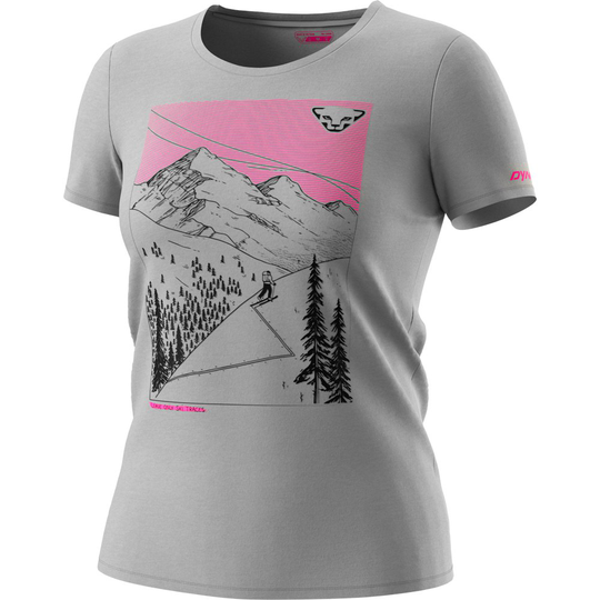 Dynafit Artist Series Dri Short Sleeve T-shirt Grey XS Woman