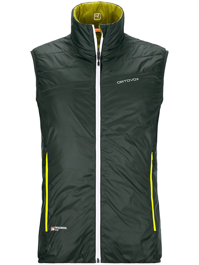 Ortovox Swisswool Piz Cartas Insulator Jacket green pine