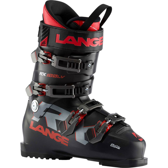 Lange Rx 100 Low Volume Alpine Ski Boots Black 24.5