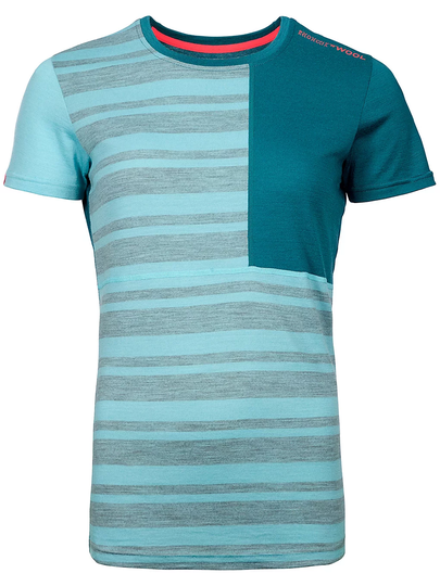 Ortovox 185 Rock 'N' Wool Tech Tee ice waterfall