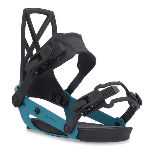 Ride A-4 Snowboard Bindings Black M