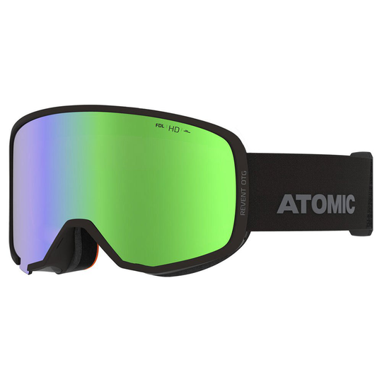 Atomic Revent Otg Hd Ski Goggles Black Green HD/CAT2-3