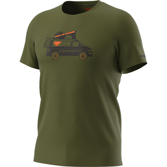 Dynafit Graphic Short Sleeve T-shirt Green S Man
