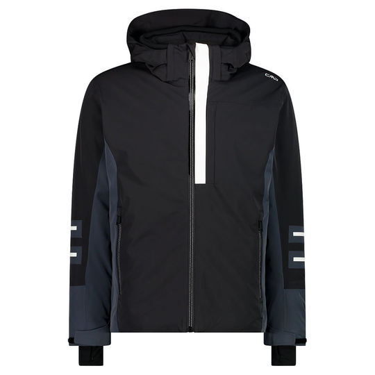 Cmp Zip Hood 32w0167 Jacket Black S Man