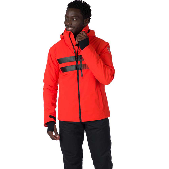 Rossignol Course Jacket Orange S Man