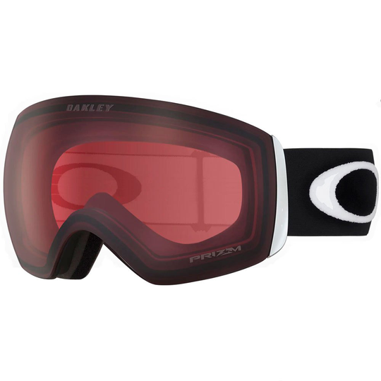 Oakley Flight Deck Prizm Ski Goggles Black Prizm Rose/CAT2-1
