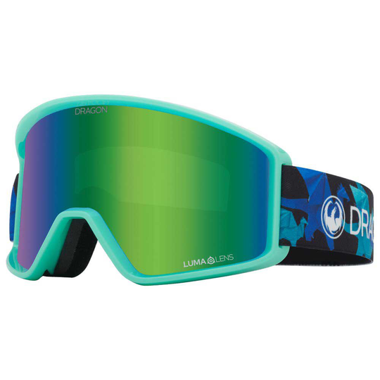 Dragon Alliance Dxt Otg Ski Goggles Blue Lumalens Green Ion/CAT3