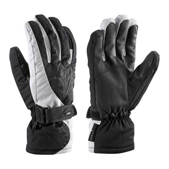 Leki Alpino Velvet Trigger S Gloves White,Black 6.5 Woman
