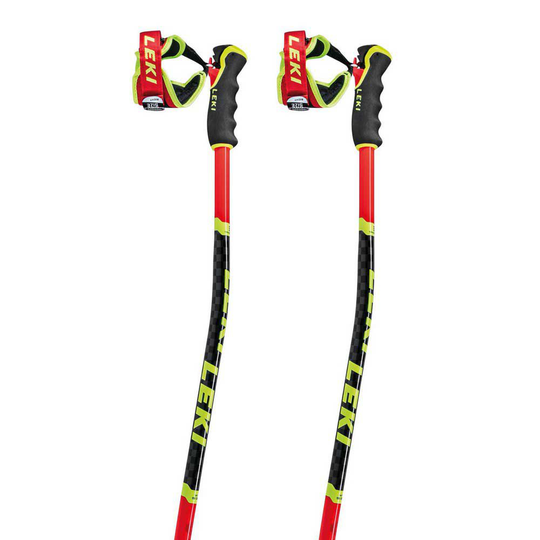 Leki Alpino Wcr Sg/dh 3d Poles Red,Black 135 cm