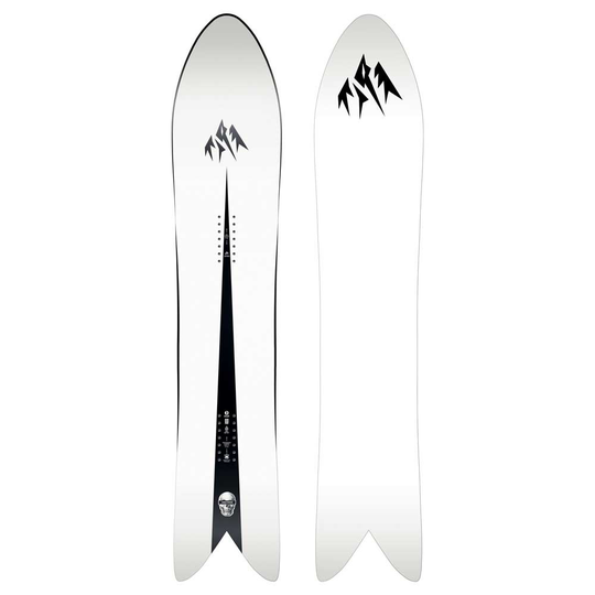 Jones Storm Wolf Snowboard Silver 154