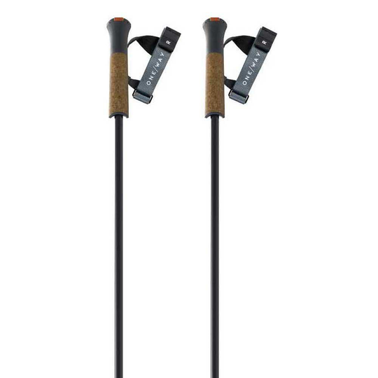 One Way Gt 13 Carbon Mag Poles Black 110 cm