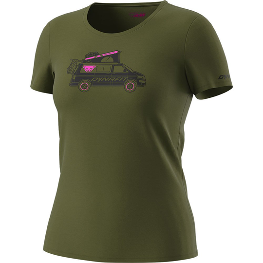 Dynafit Graphic Short Sleeve T-shirt Green DE 34 Woman