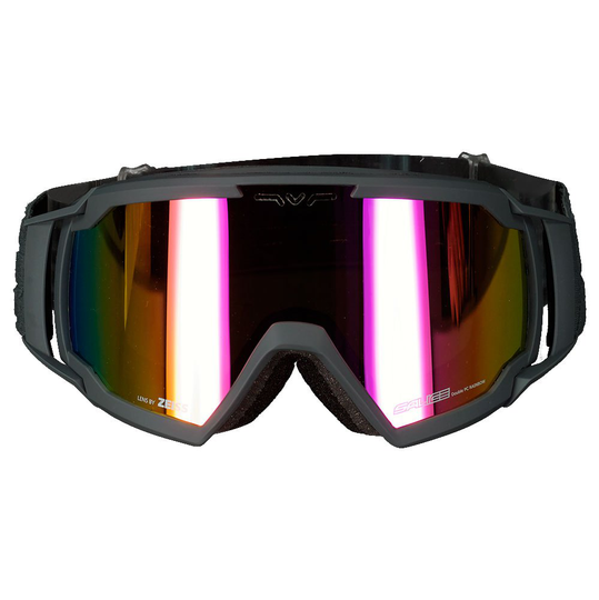 Salice 618 Double Mirror Rw Antifog Vented Ski Goggles 618darwf-charcoal Purple Double Mirror RW Antifog Vented Irex/CAT3