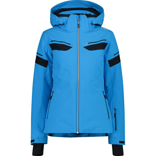 Cmp Zip Hood 31w0146 Jacket Blue 2XS Woman