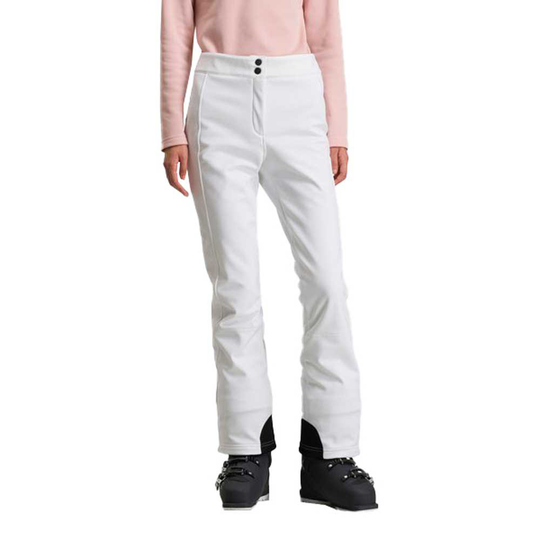 Rossignol Softshell Flat Pants White L Woman
