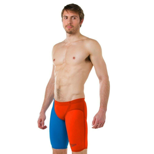 Speedo Lzr Racer Elite 2 Jammer - Orange / Blue