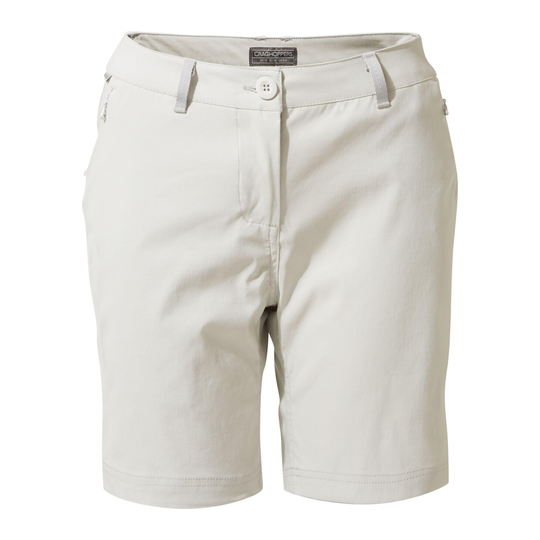 Womens/ladies Kiwi Pro Iii Shorts (dove Grey)