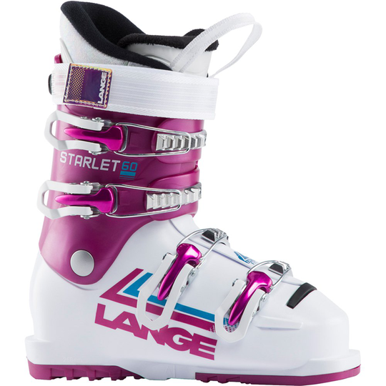 Lange Starlet 60 Kids Alpine Ski Boots Pink 20.5
