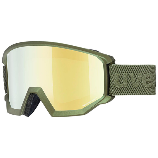 Uvex Athletic Cv Ski Goggles Green Mirror Gold Colorvision Green/CAT2