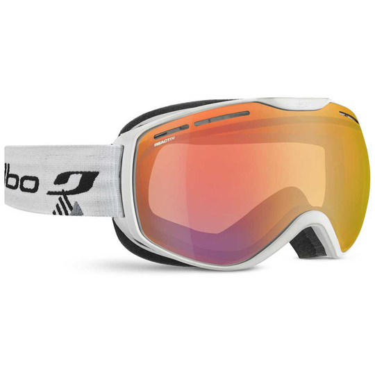 Julbo Fusion Ski Goggles White Reactiv Performance/CAT1-3