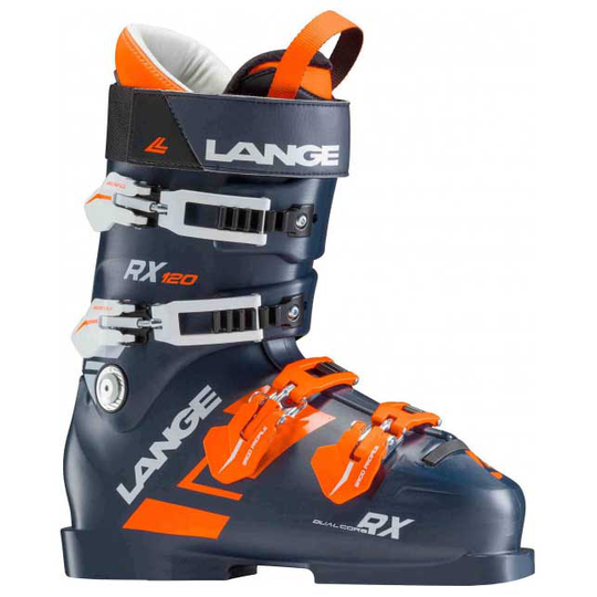 Lange Rx 120 Alpine Ski Boots Blue 26.5