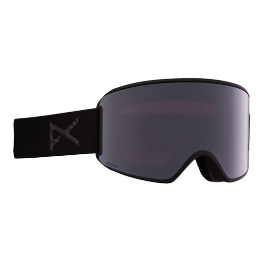 Anon Wm3 Mfi®+spare Lens Ski Goggles Woman Black,Purple Perceive Sunny Onyx/CAT4+Perceive Variable Violet/CAT2