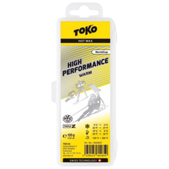 Toko World Cup High Performance Warm 120g Yellow 10°C to 0°C
