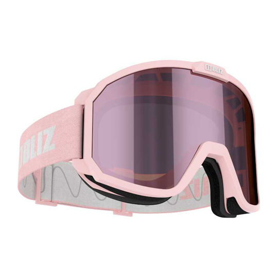Bliz Rave Youth Ski Goggles Pink Brown With Pink Multicoating/CAT3