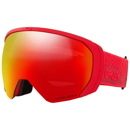 Oakley Flight Path L Prizm Ski Goggles Red Prizm Torch/CAT2