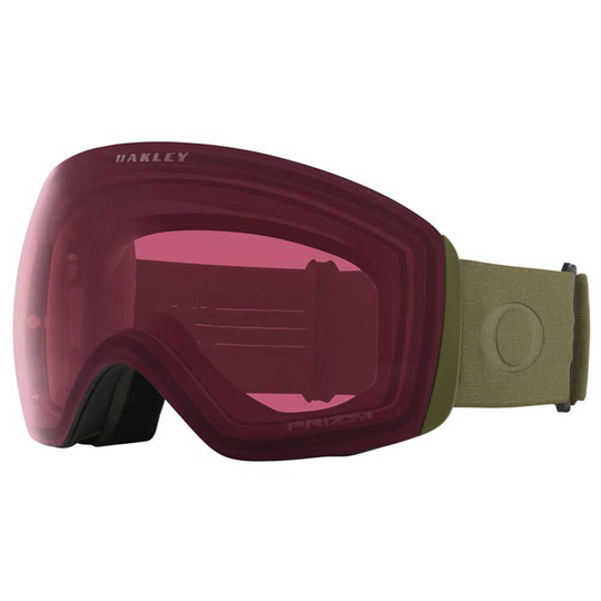 Oakley Flight Deck L Prizm Snow Ski Goggles Green Prizm Snow Dark Grey/CAT3
