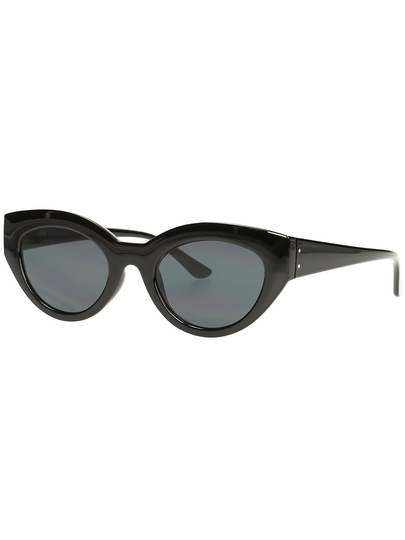 Dusk Eyes Slotcat Black Sunglasses grey