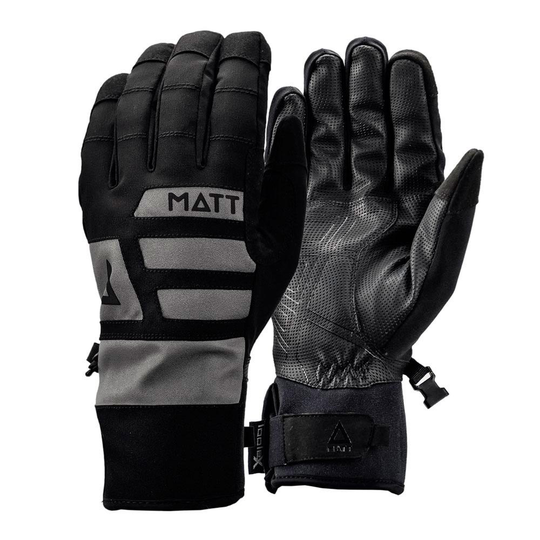 Matt Dom Skimo Tootex Gloves Black 2XL Man