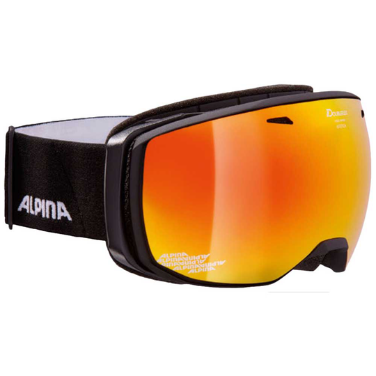 Alpina Estetica Hm Ski Goggles Orange,Black RedSpherical/CAT2