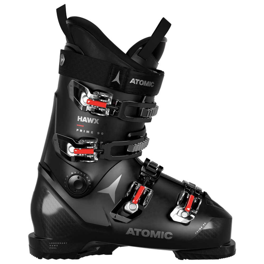 Atomic Hawx Prime 90 Alpine Ski Boots Black 26.0-26.5